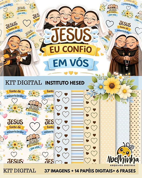 Kit Digital Instituto Hesed Jesus Abelhinha Arquivos 6