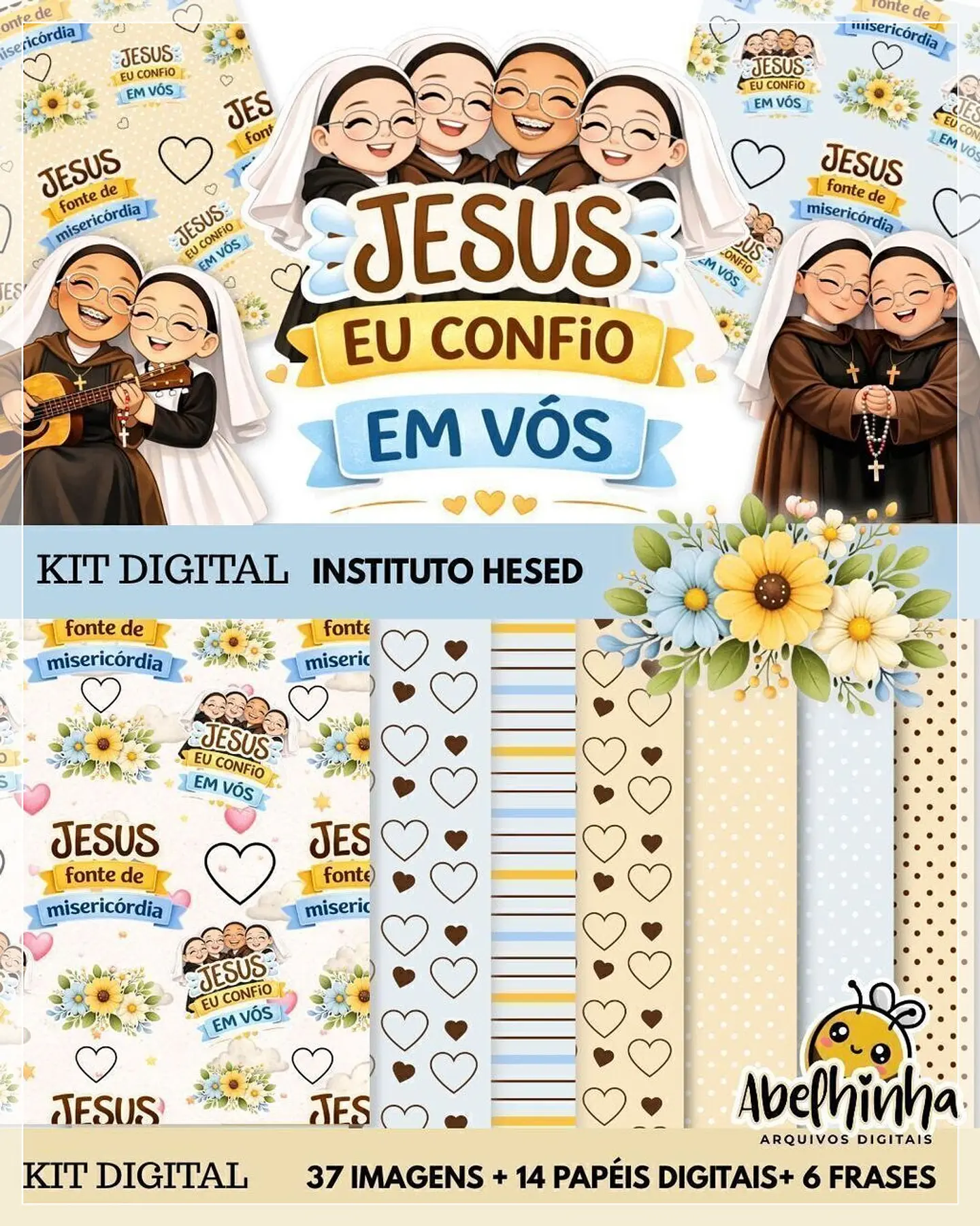 Kit Digital Instituto Hesed Jesus Abelhinha Arquivos 6 1