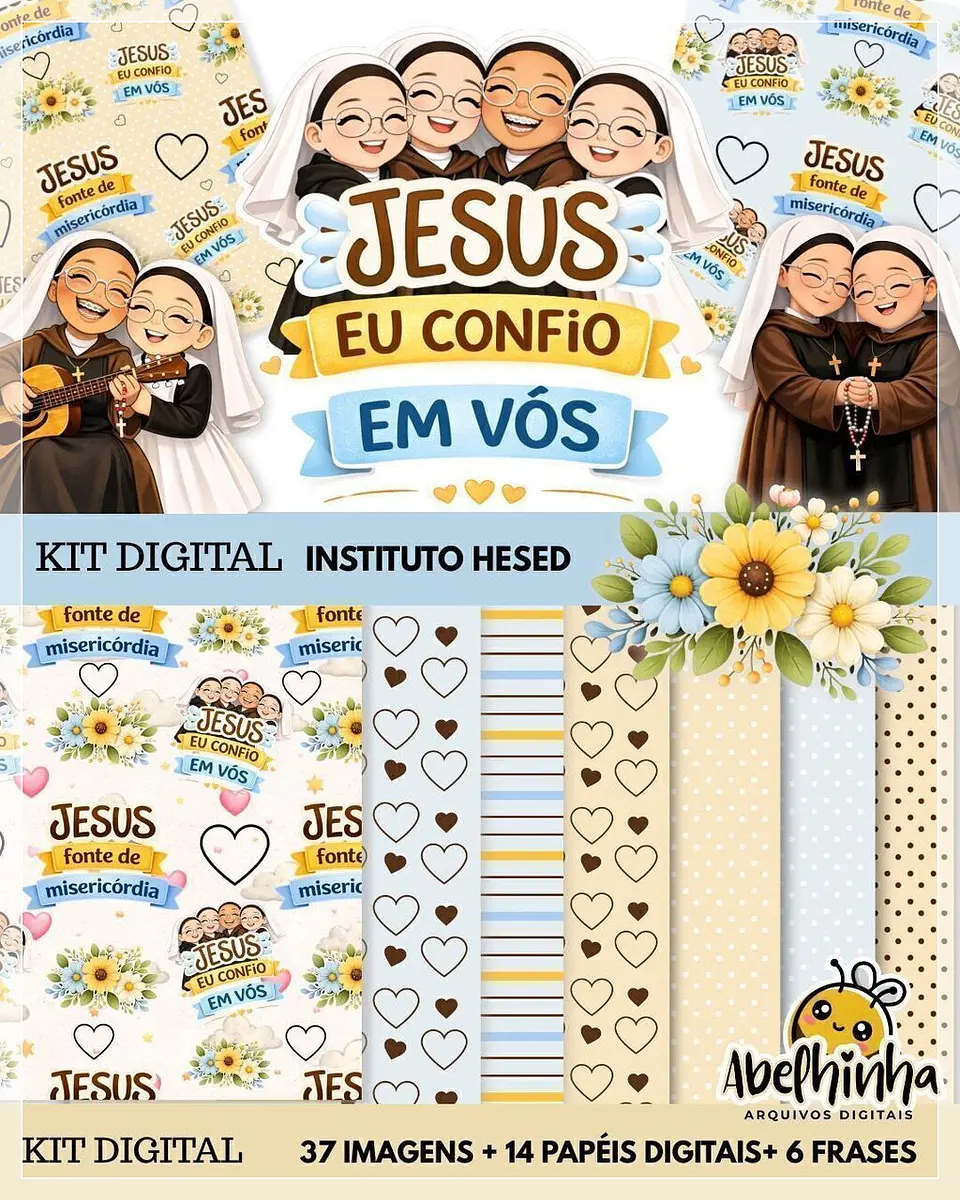 Kit Digital Instituto Hesed Jesus Abelhinha Arquivos 6 1