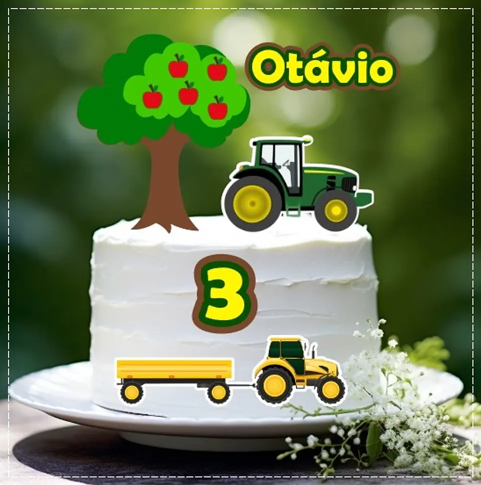 Arquivo de Corte Topo de Bolo Construção 4 1