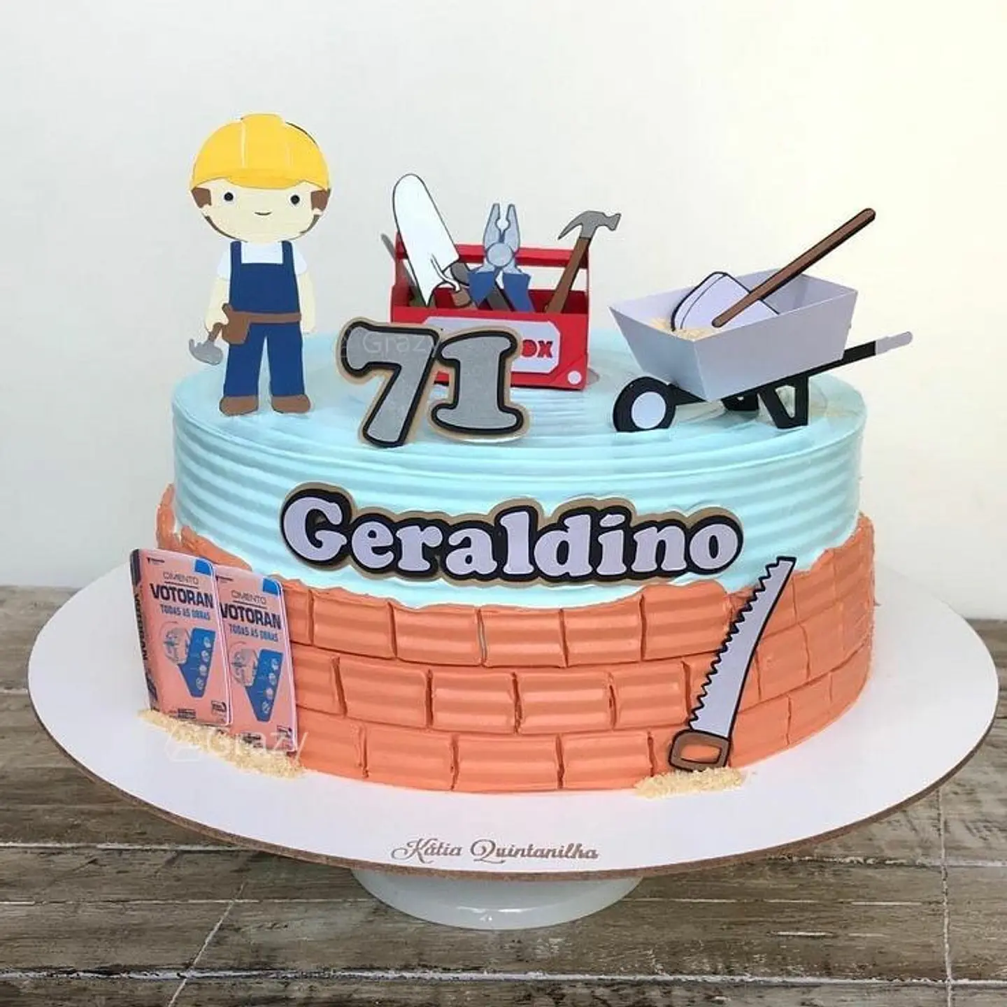 Arquivo de Corte Topo de Bolo Construção 6 1