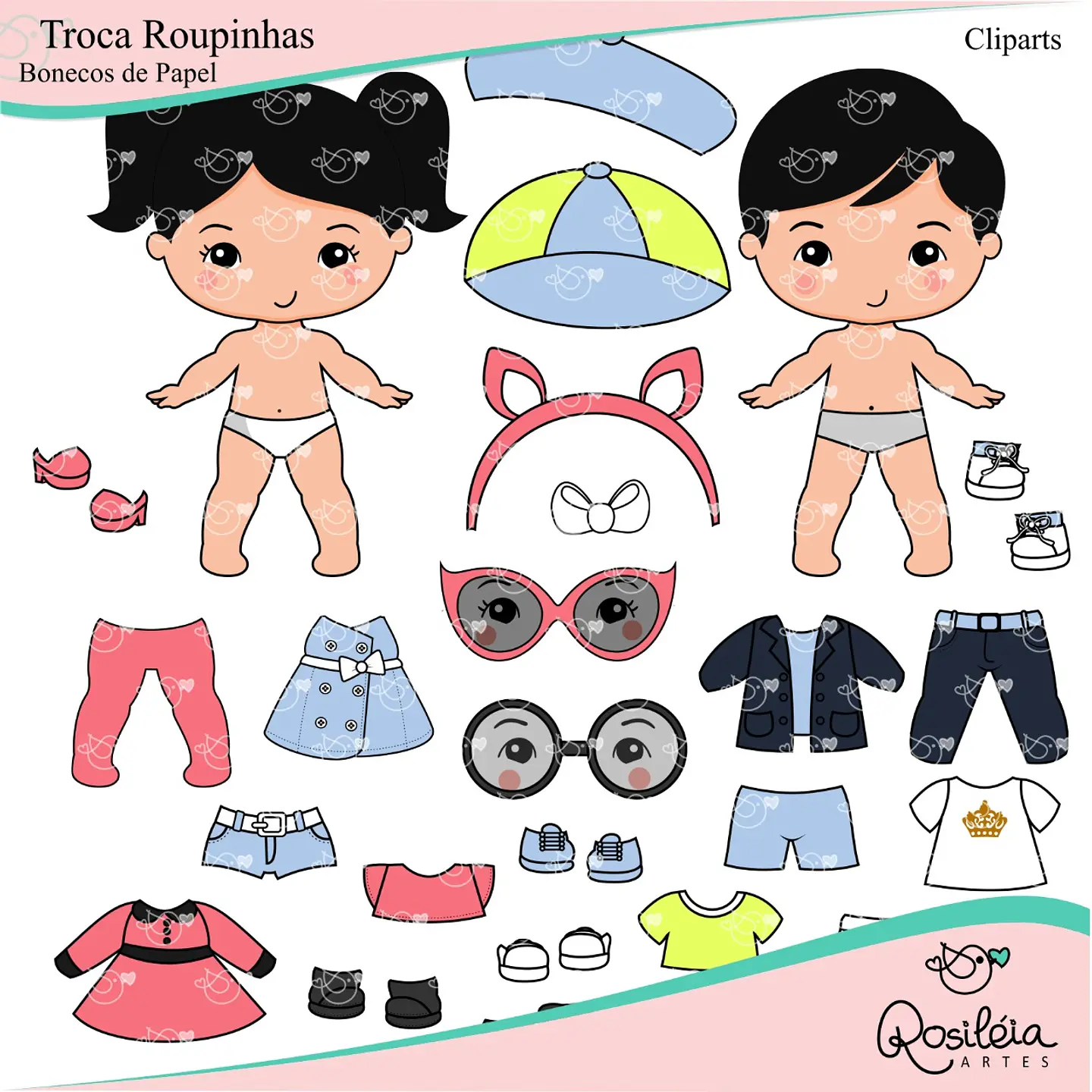 Kit Digital Troca Roupinhas 94 1