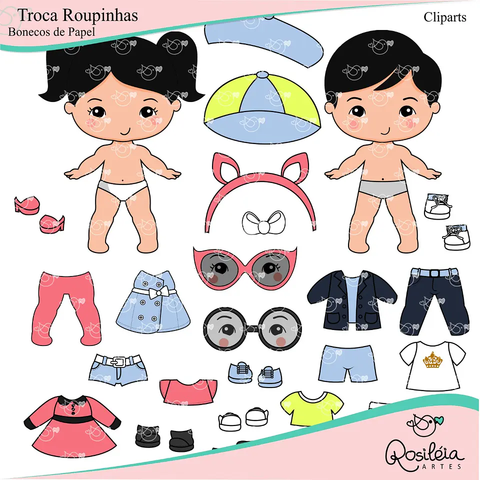 Kit Digital Troca Roupinhas 94 1
