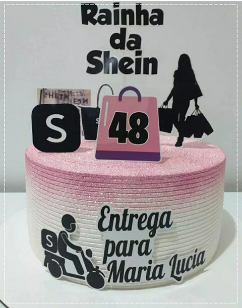 Arquivo de Corte Topo de Bolo Compras 5