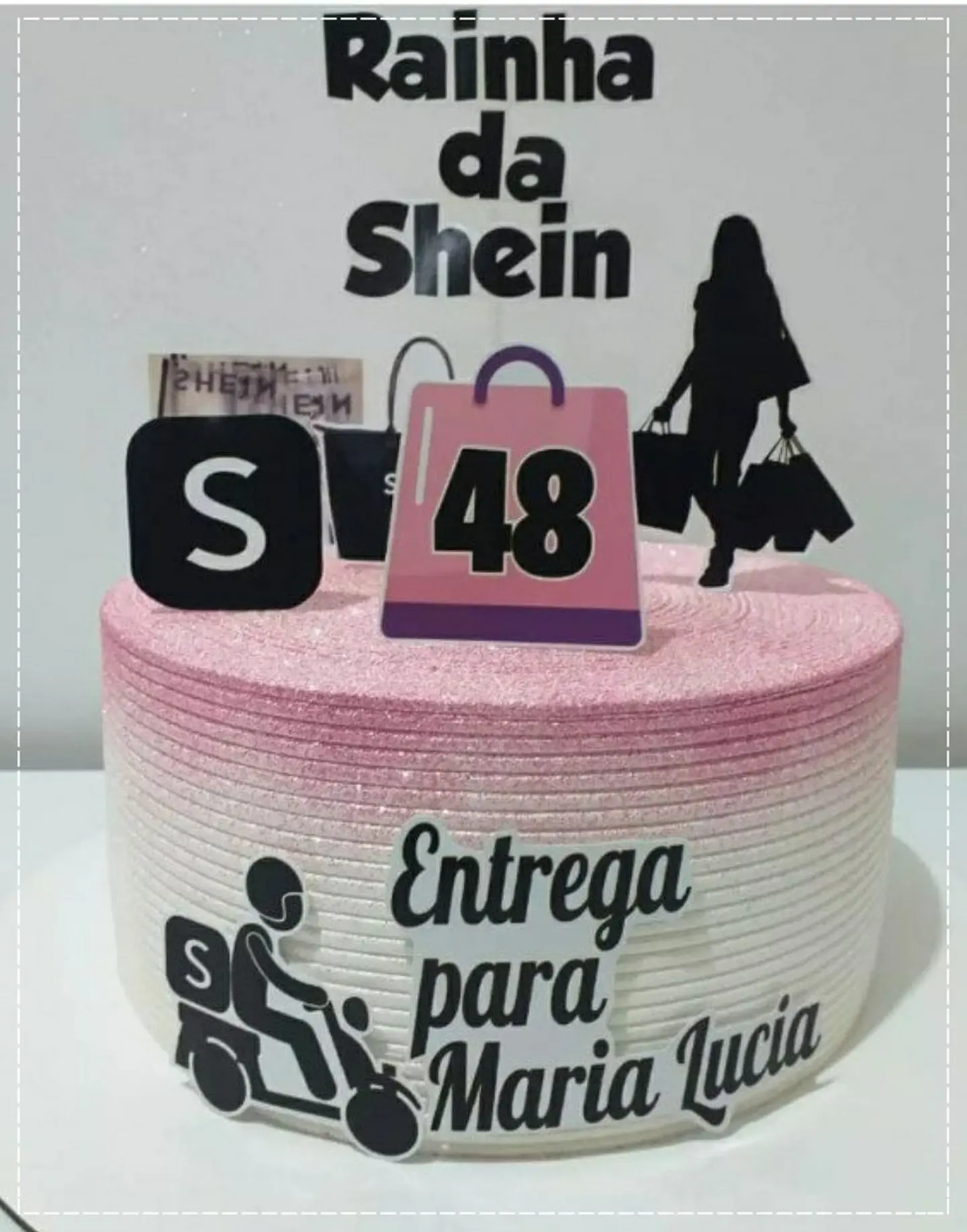 Arquivo de Corte Topo de Bolo Compras 5 1