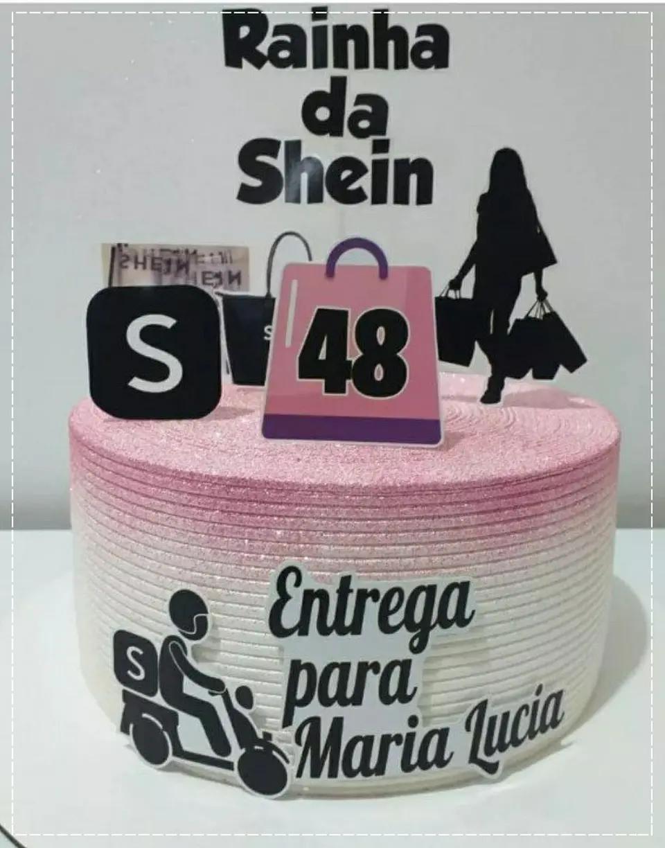 Arquivo de Corte Topo de Bolo Compras 5 1