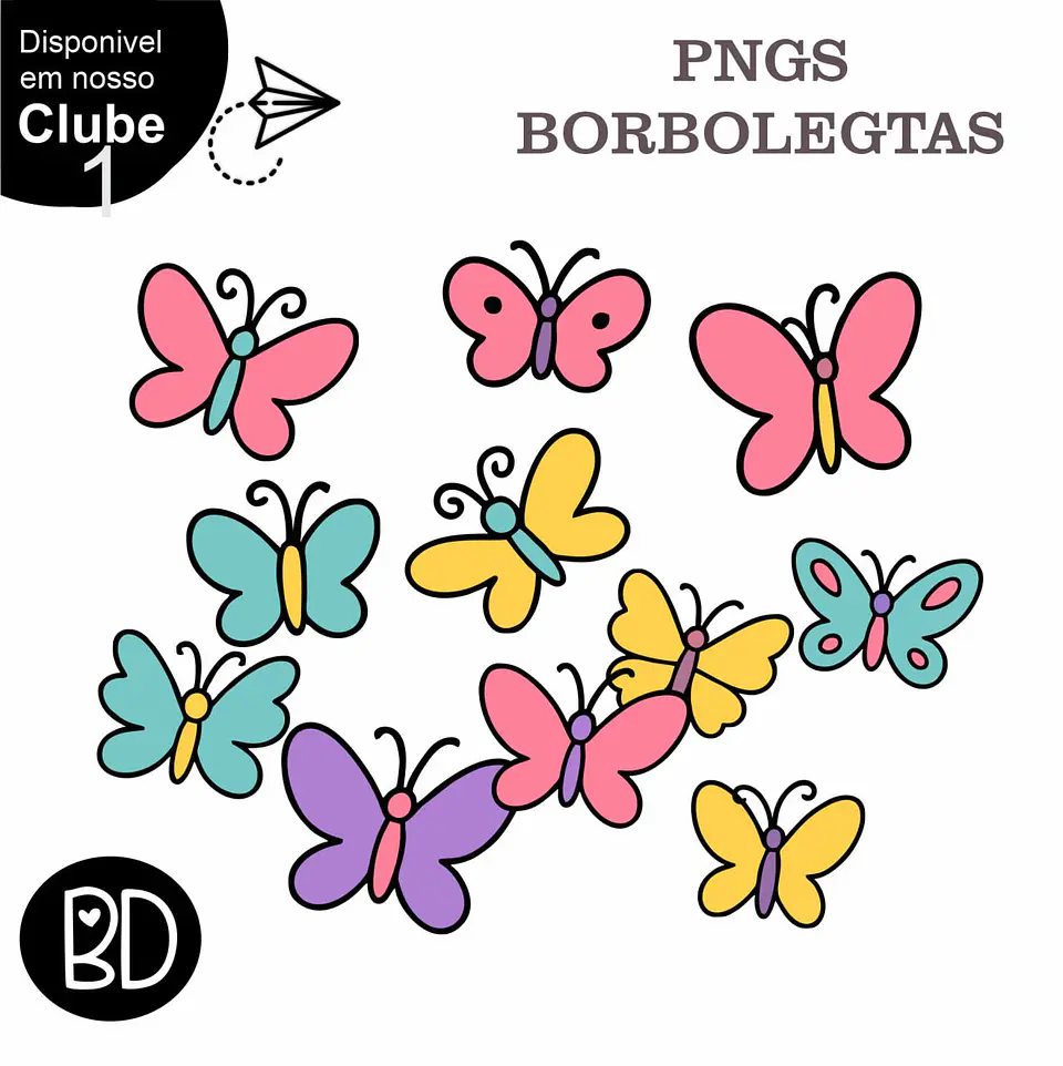 Kit Digital Borboletas 1 5 1