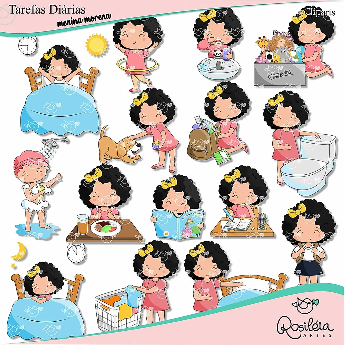 Kit Digital Tarefas Diarias Morena 87 1