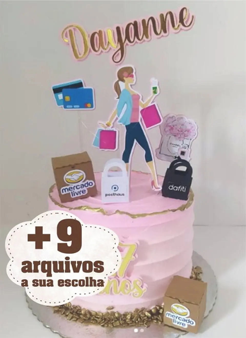 Arquivo de Corte Topo de Bolo Compras 1 1