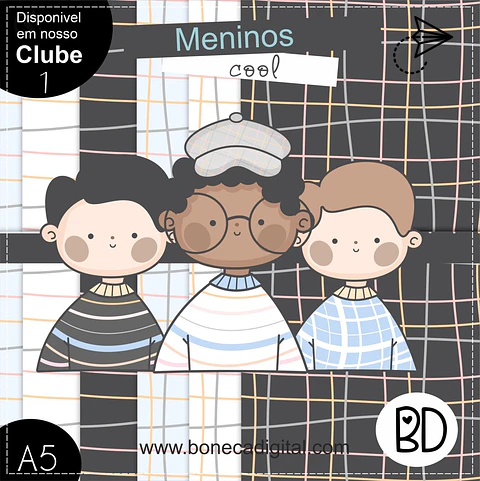 Kit Digital Meninos Coll 32