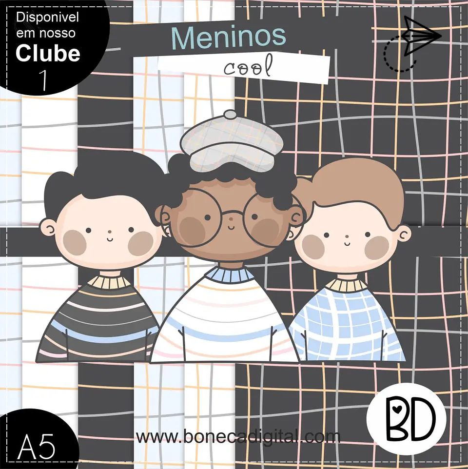 Kit Digital Meninos Coll 32 1