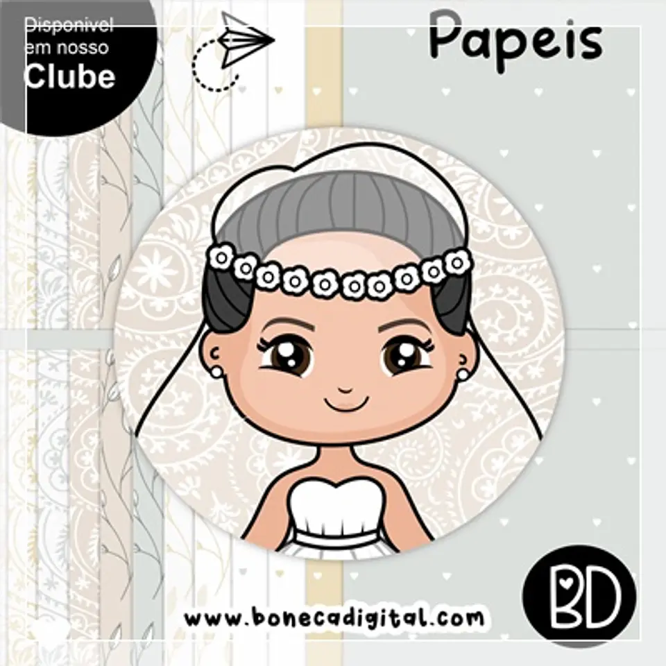Kit Digital Papel Noiva 22 1