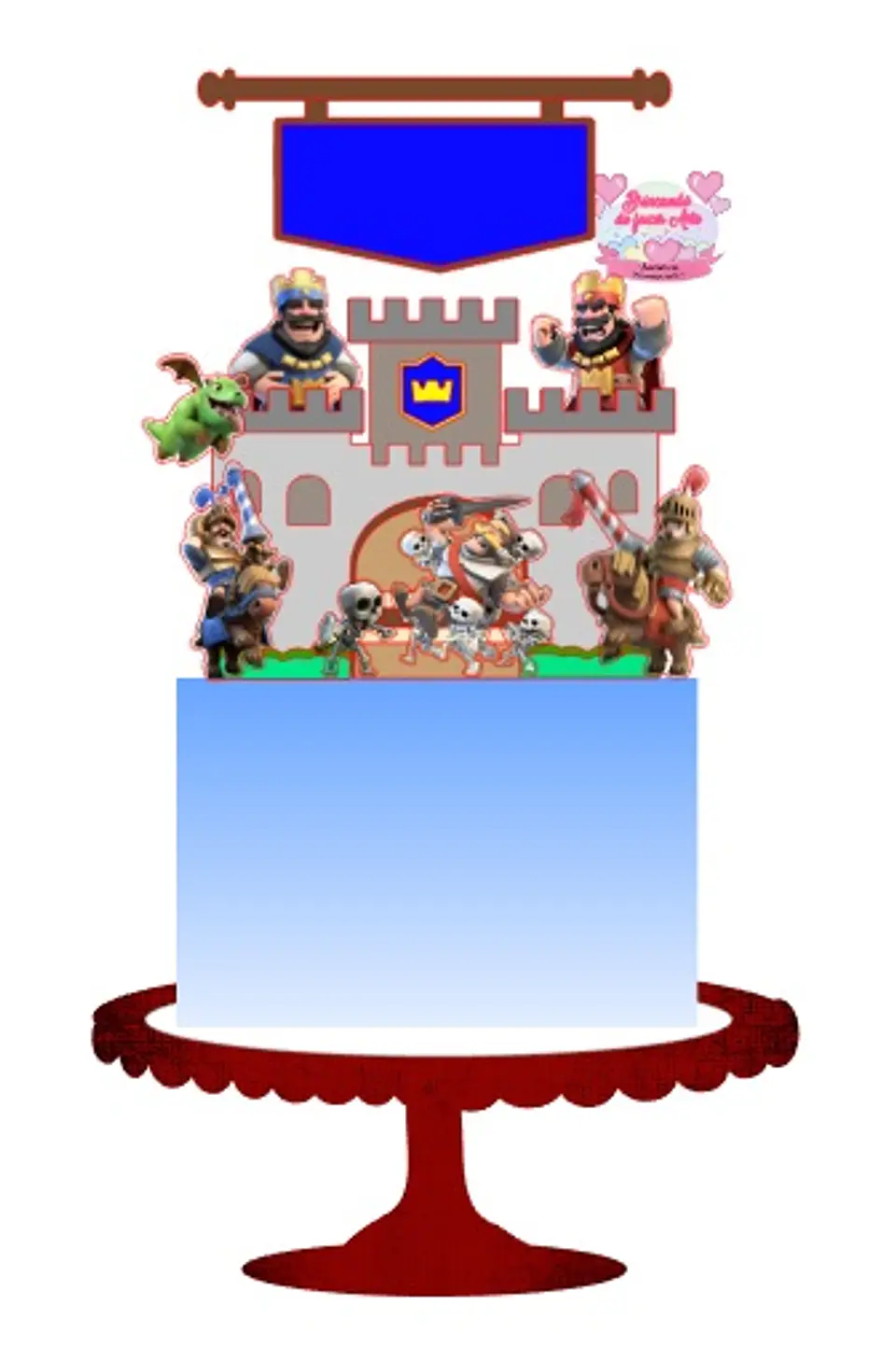 Arquivo de Corte Topo de Bolo Clash Royale 2 1