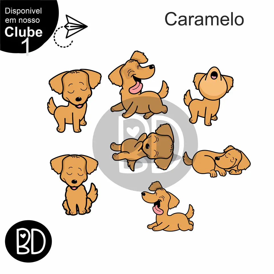 Kit Digital Caramelo 8 1