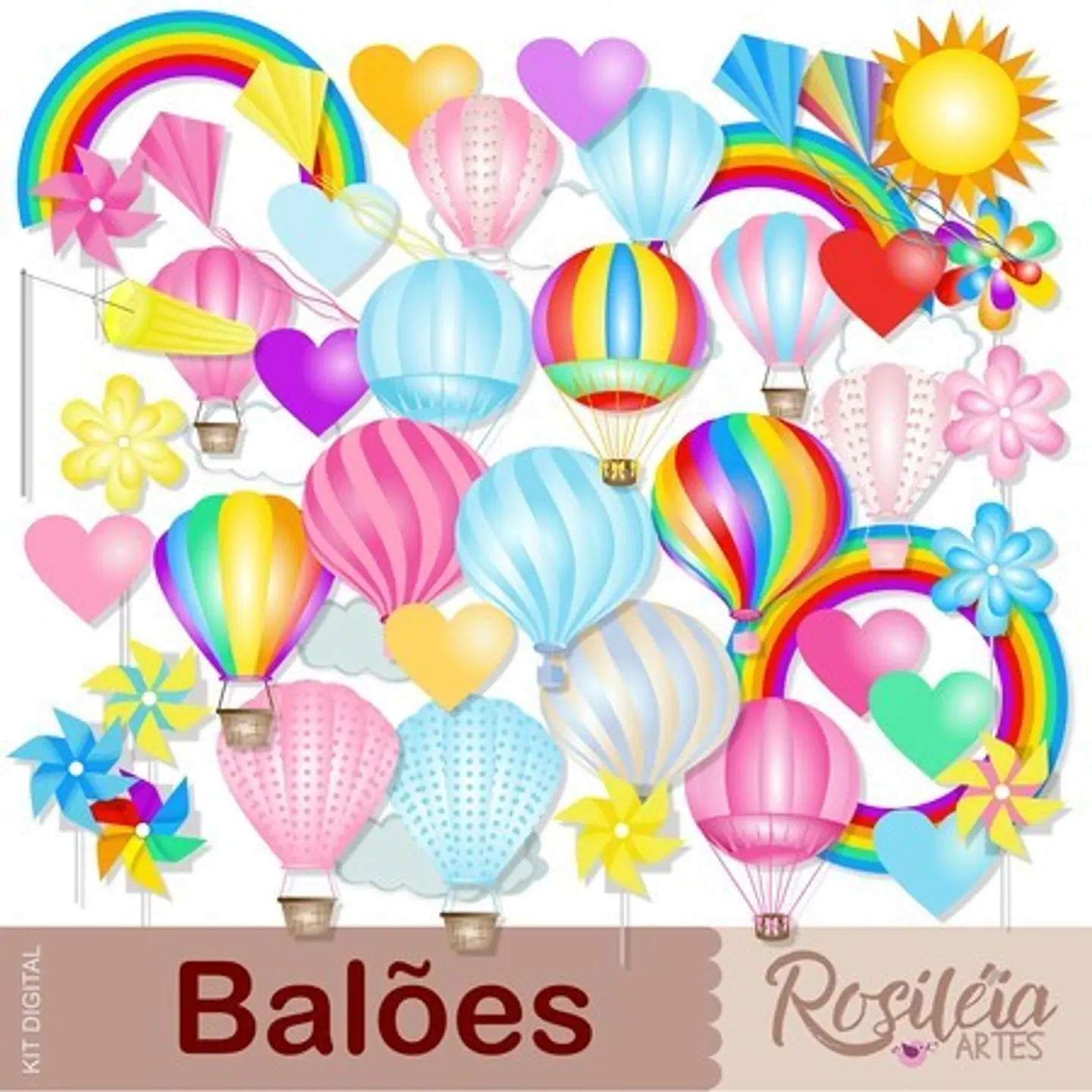Kit Digital Baloes 15 1