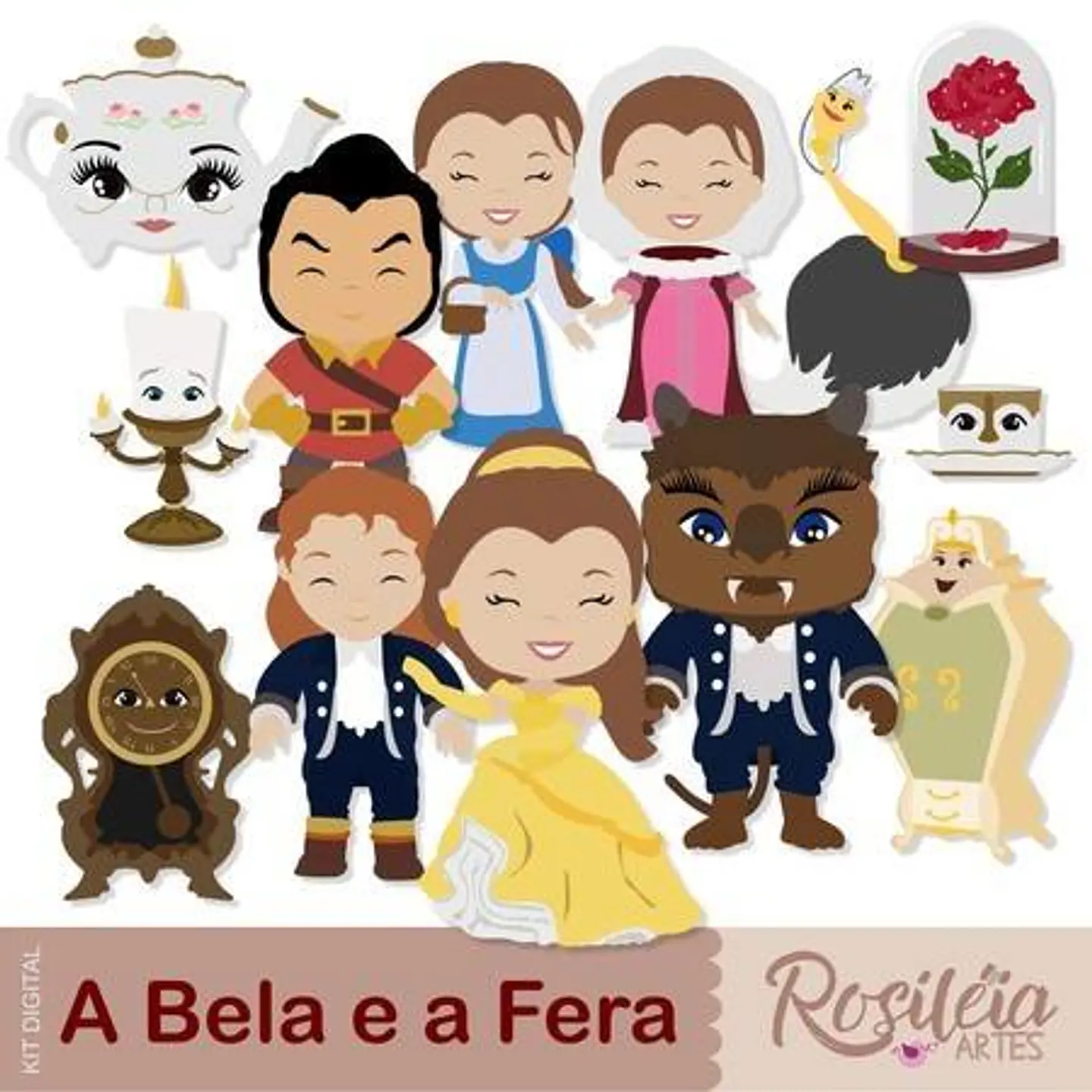 Kit Digital A Bela e a Fera 2 1