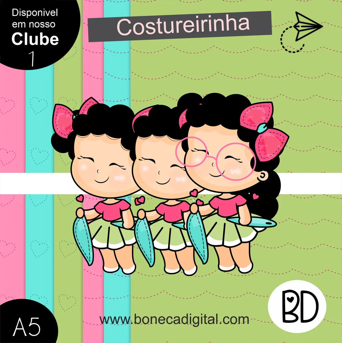 Kit Digital Costureirinha 18 1
