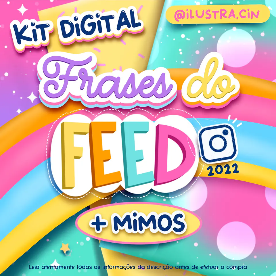Kit Digital Frases do Feed 20 1