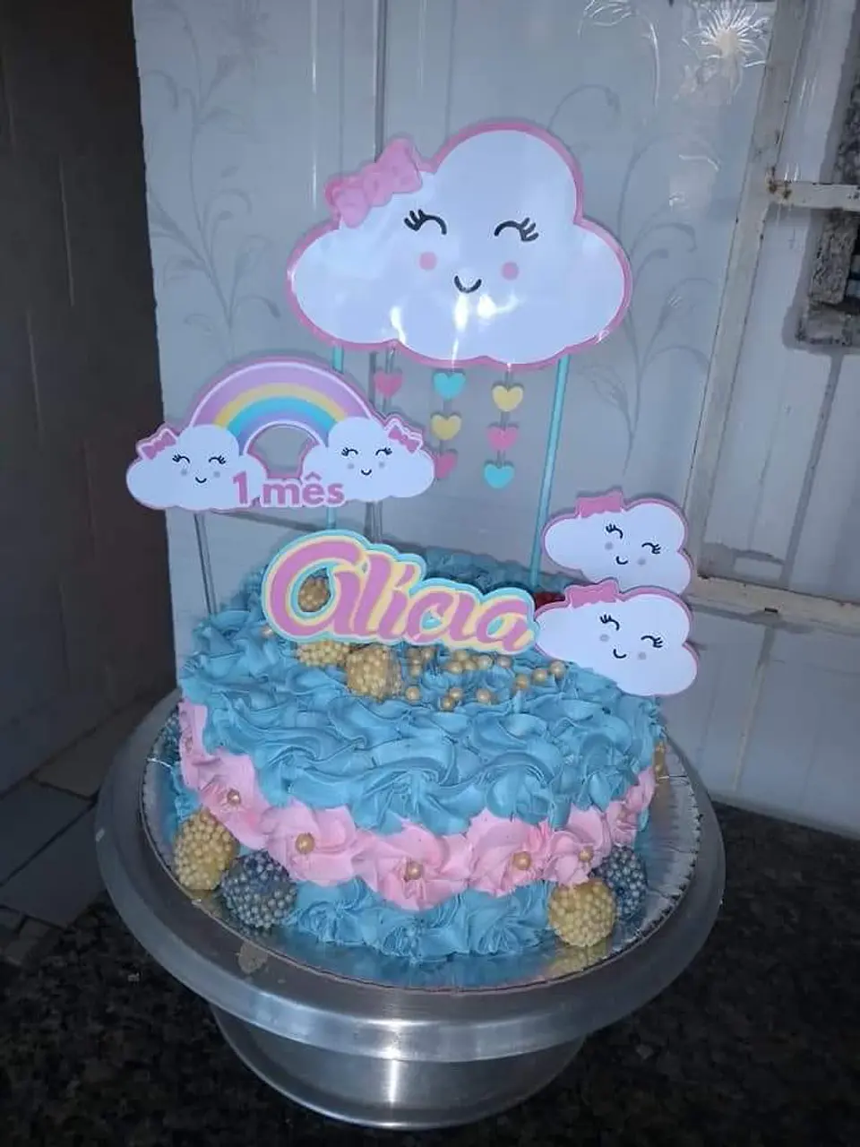 Arquivo de Corte Topo de Bolo Chuva de Amor 32 1
