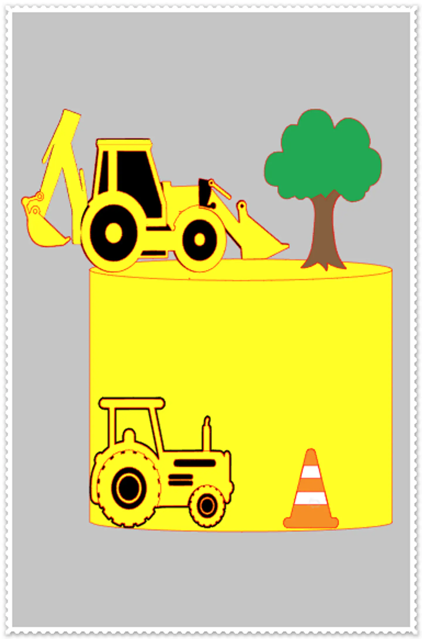 Arquivo de Corte Topo de Bolo Construção 3 1