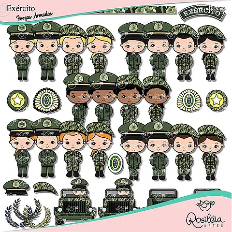 Kit Digital Ra Exército 66