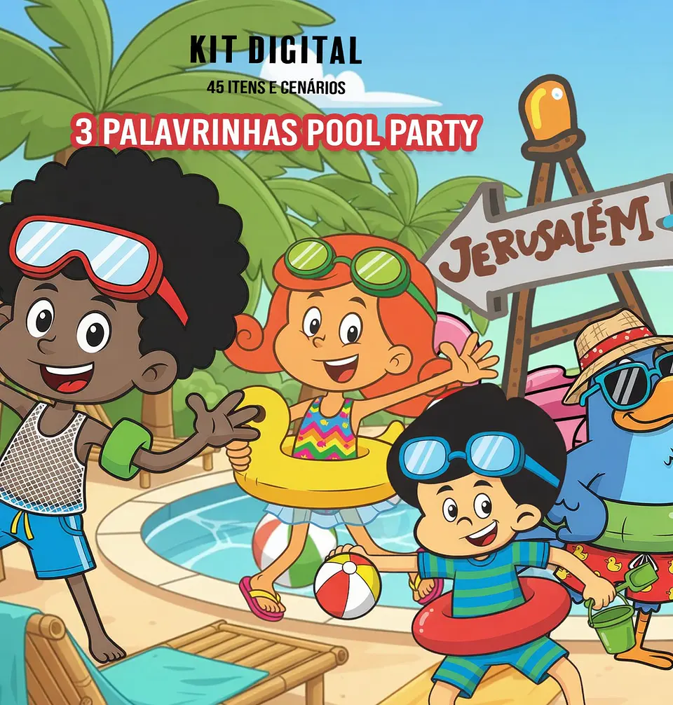 Kit Digital 3 Palavrinhas Pool Party 244 1