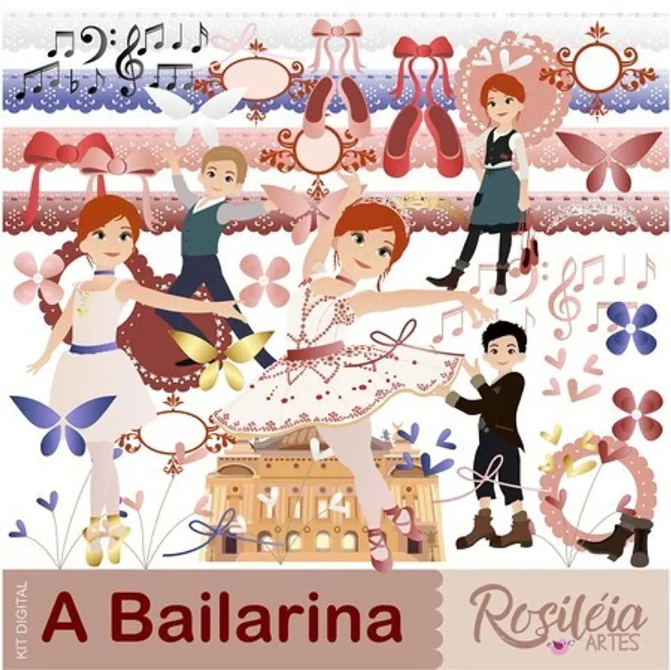 Kit Digital A Bailarina 1 1