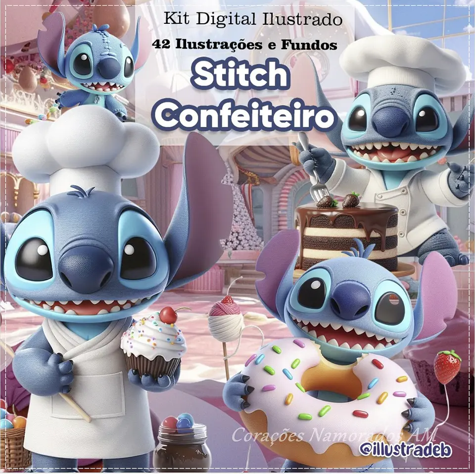 Kit Digital Stitch Confeiteiro 211 1