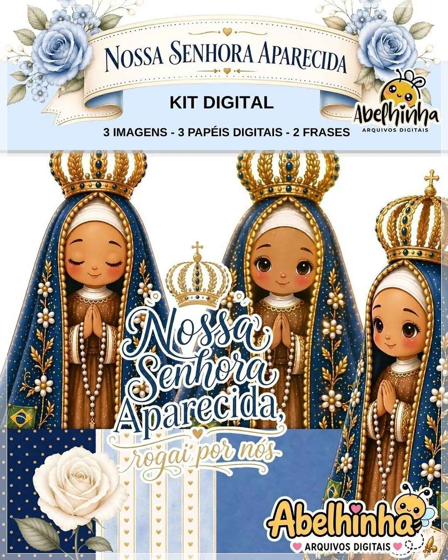 Kit Digital Nossa Senhora Aparecida 7 1