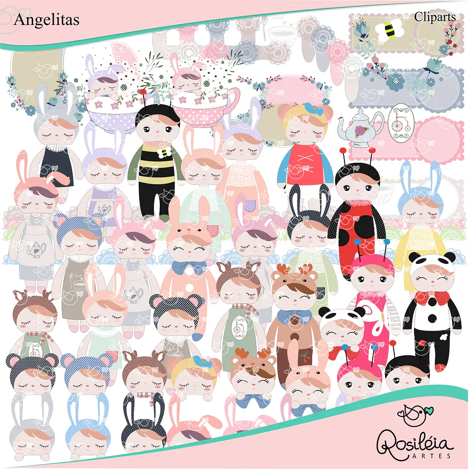 Kit Digital Angelitas 12 1