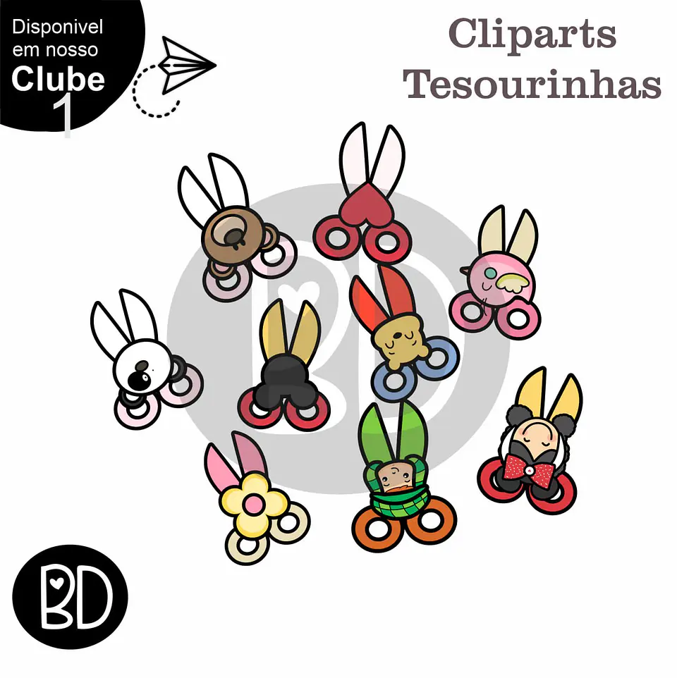 Kit Digital Tesourinhas Clipart 24 1