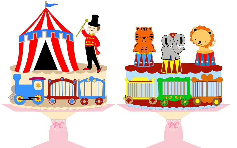 Arquivo de Corte Topo de Bolo Circo 20 1