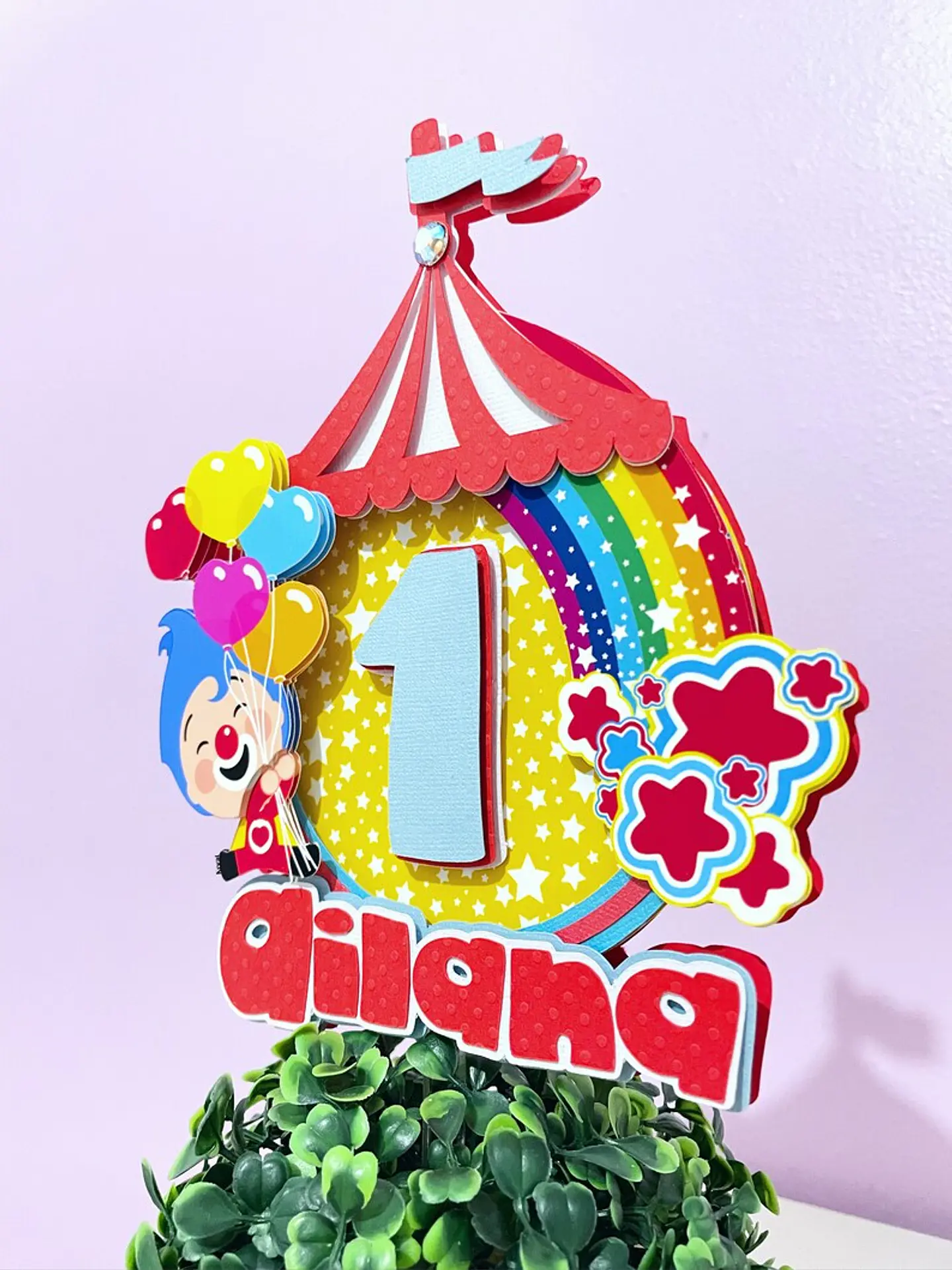 Arquivo de Corte Topo de Bolo Circo 18 1
