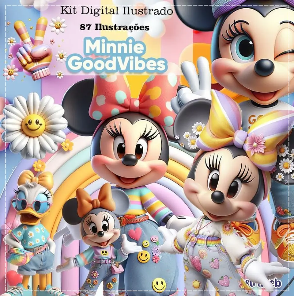 Kit Digital Minnie GoodVibes 157 1