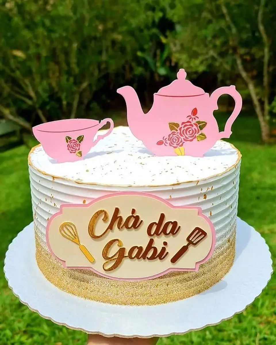 Arquivo de Corte Topo de Bolo Chá de Cozinha 5 1