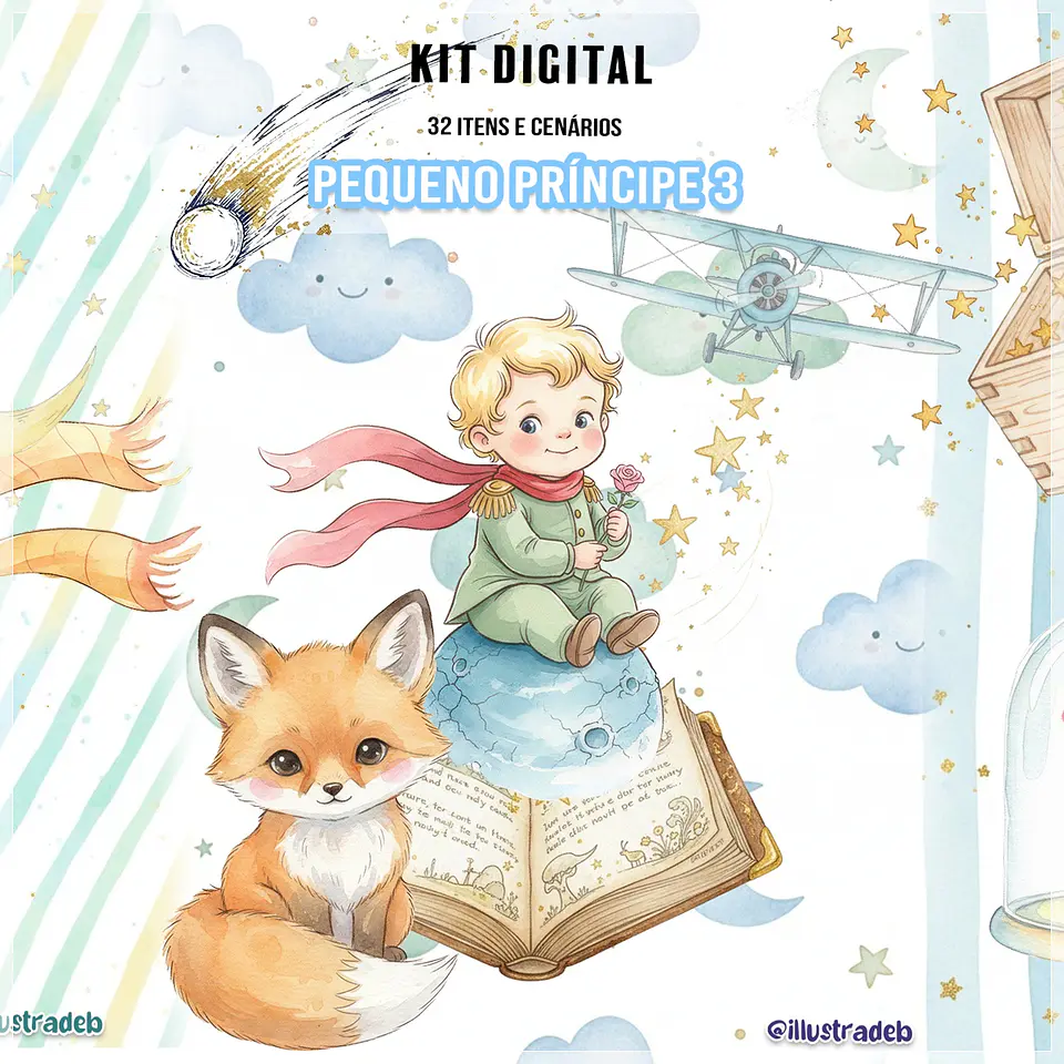 Kit Digital Pequeno Príncipe 187 1
