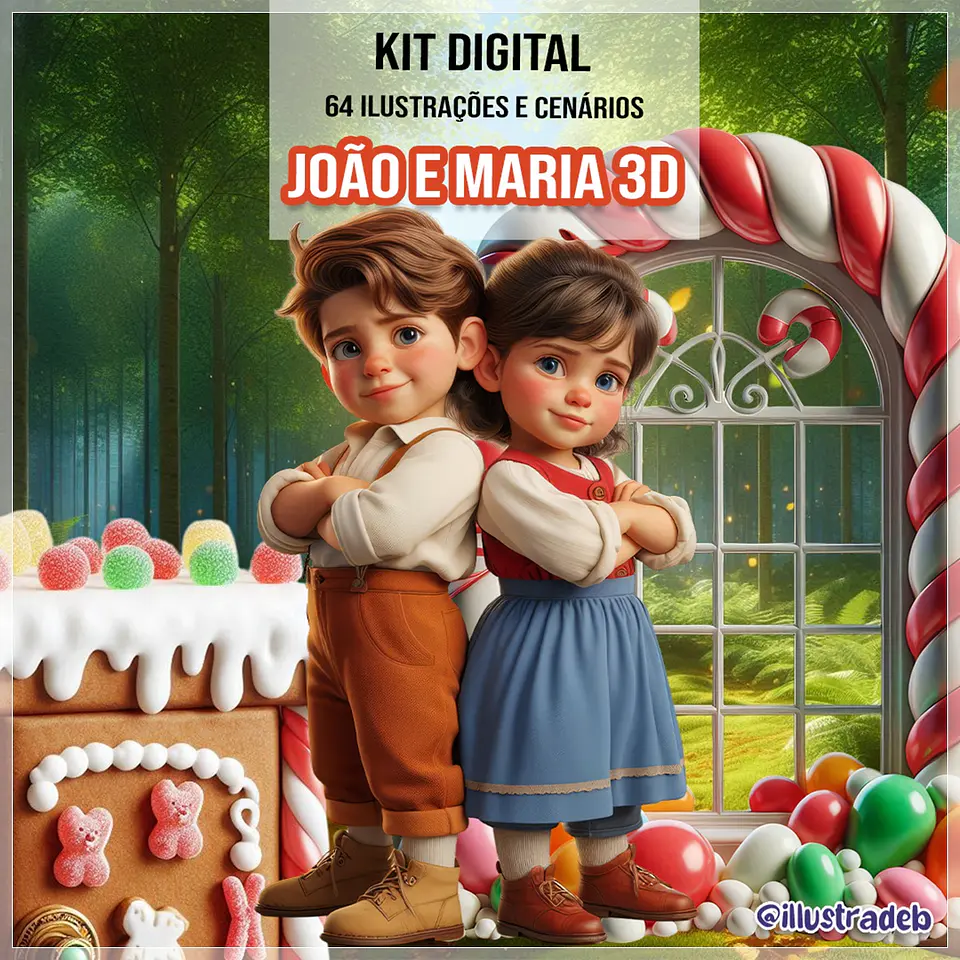 Kit Digital João e Maria 131 1