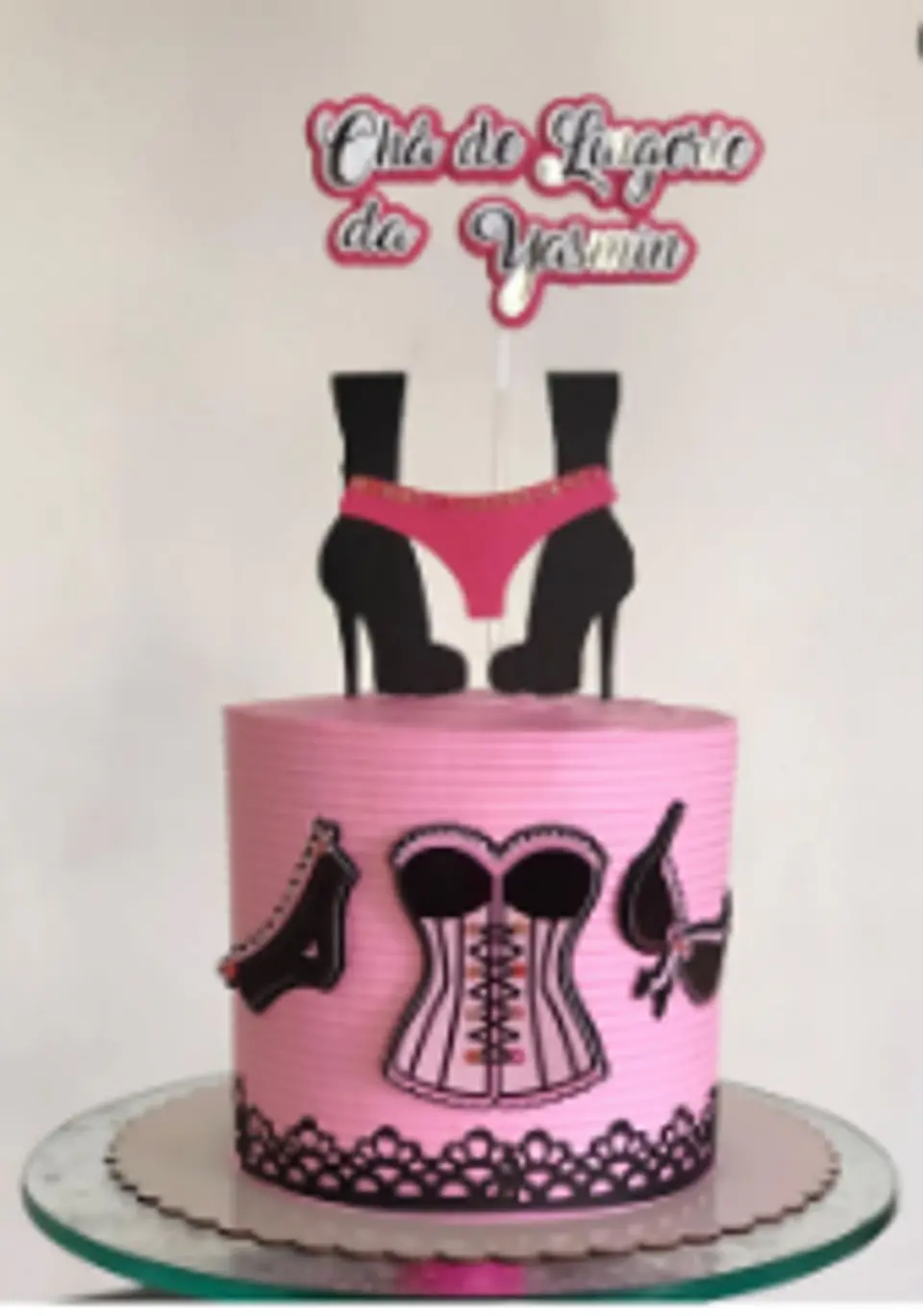 Arquivo de Corte Topo de Bolo Chá de Lingerie 15 1