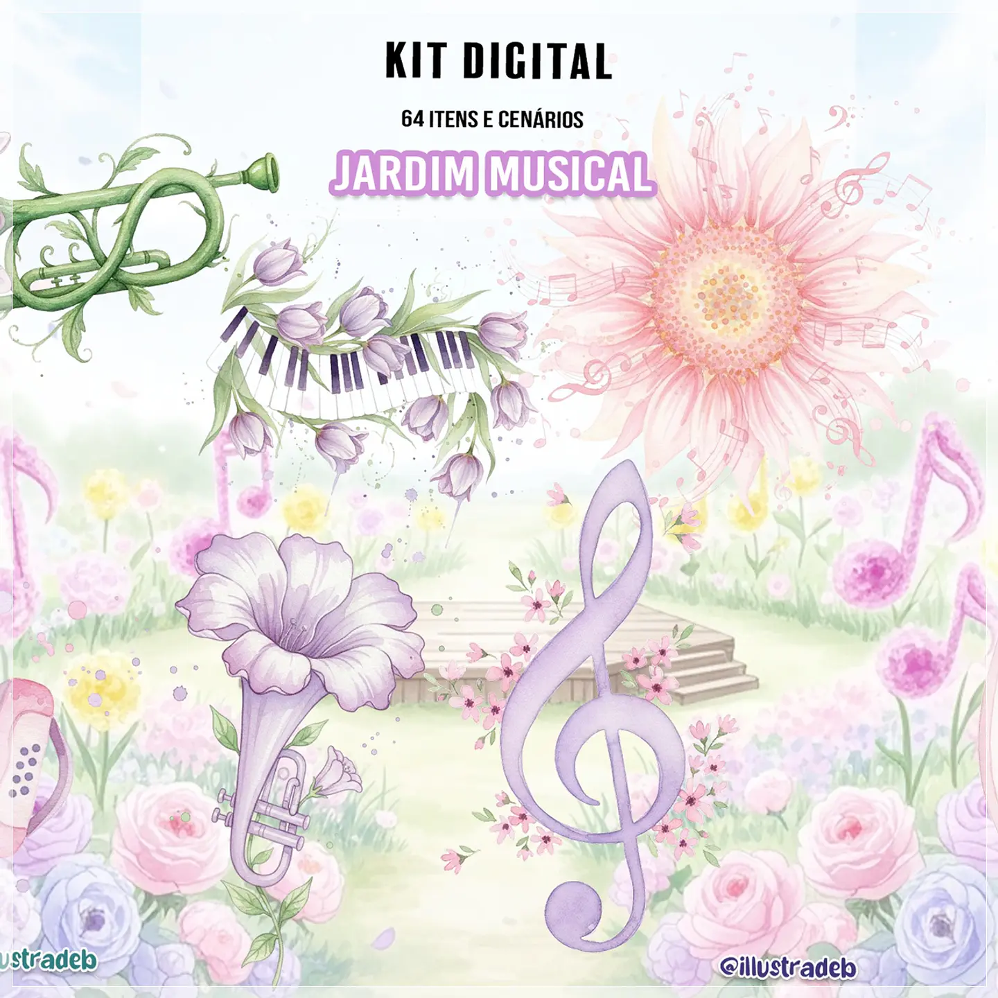 Kit Digital Jardim Musical 129 1