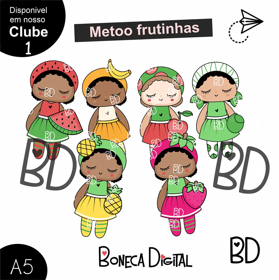 Kit Digital Metoo Frutinhas 23 1