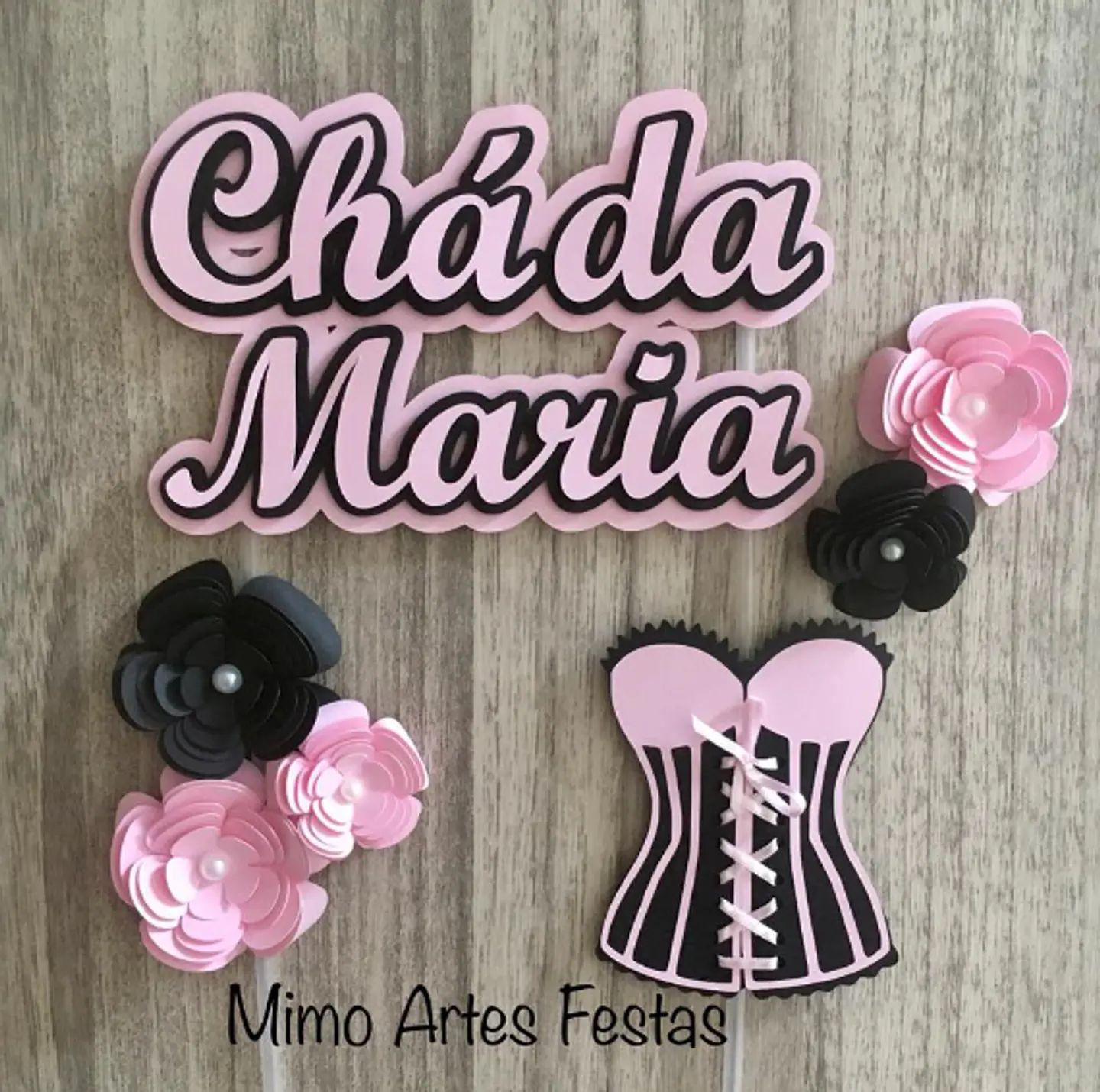 Arquivo de Corte Topo de Bolo Chá de Lingerie 13 1