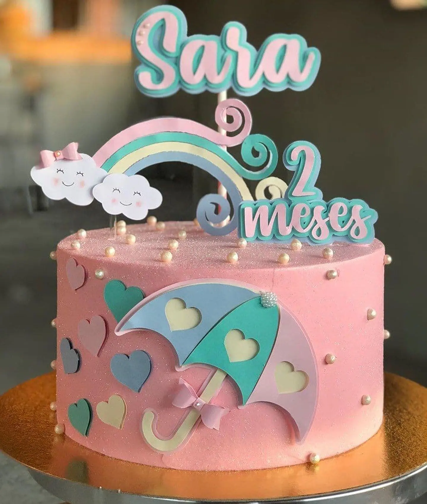 Arquivo de Corte Topo de Bolo Chuva de Amor 35 1