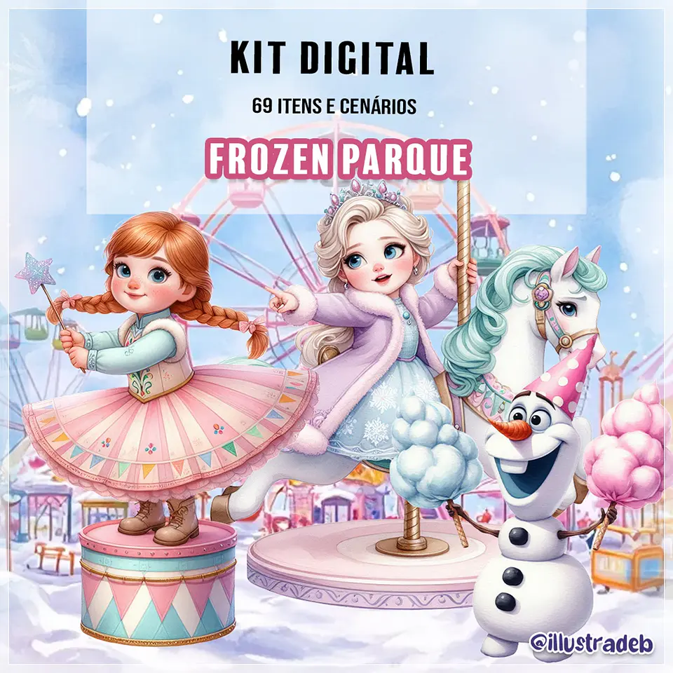 Kit Digital Frozen Parque 112 1