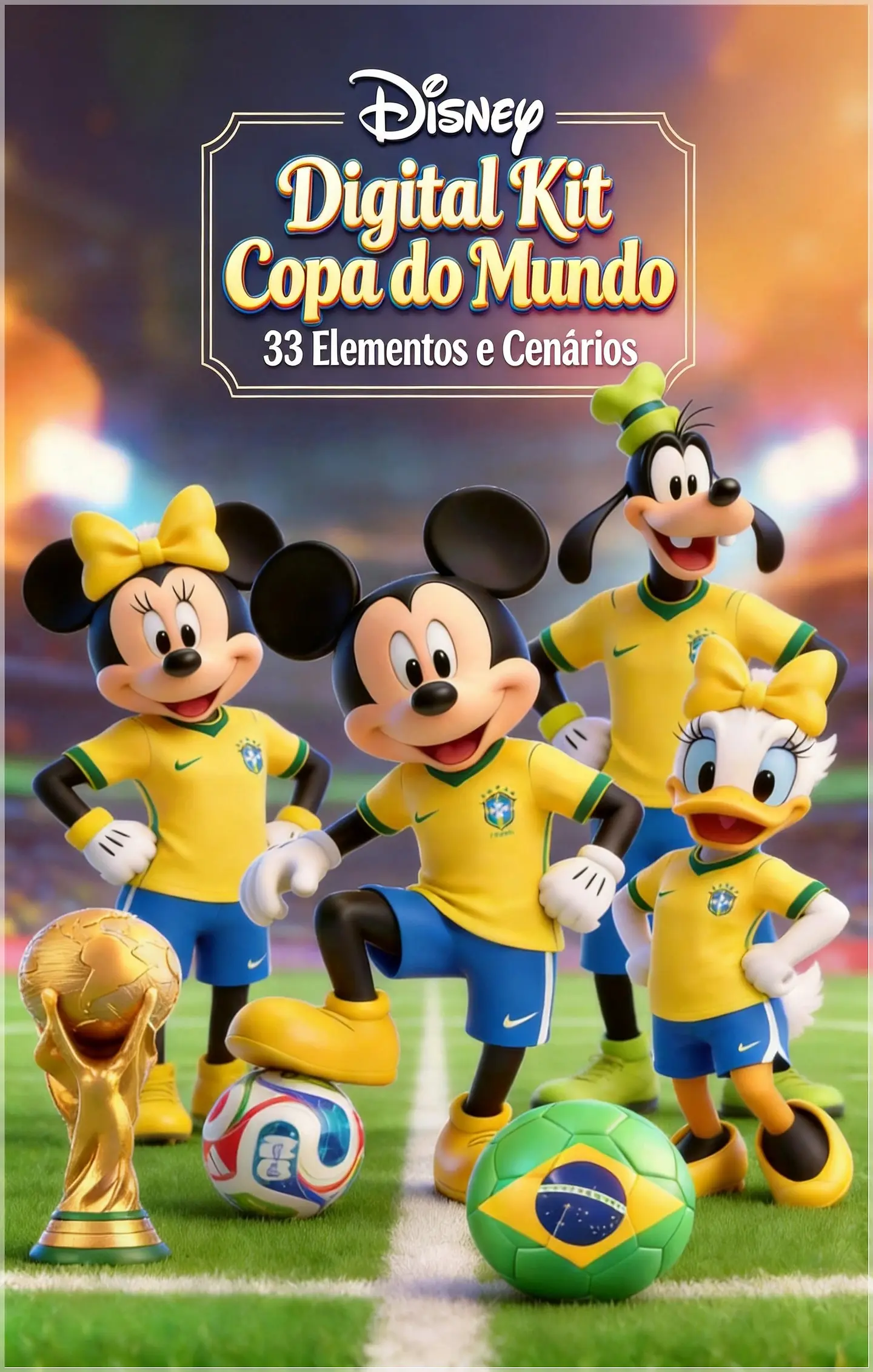 Kit Digital Copa Disney Brasil 56 1