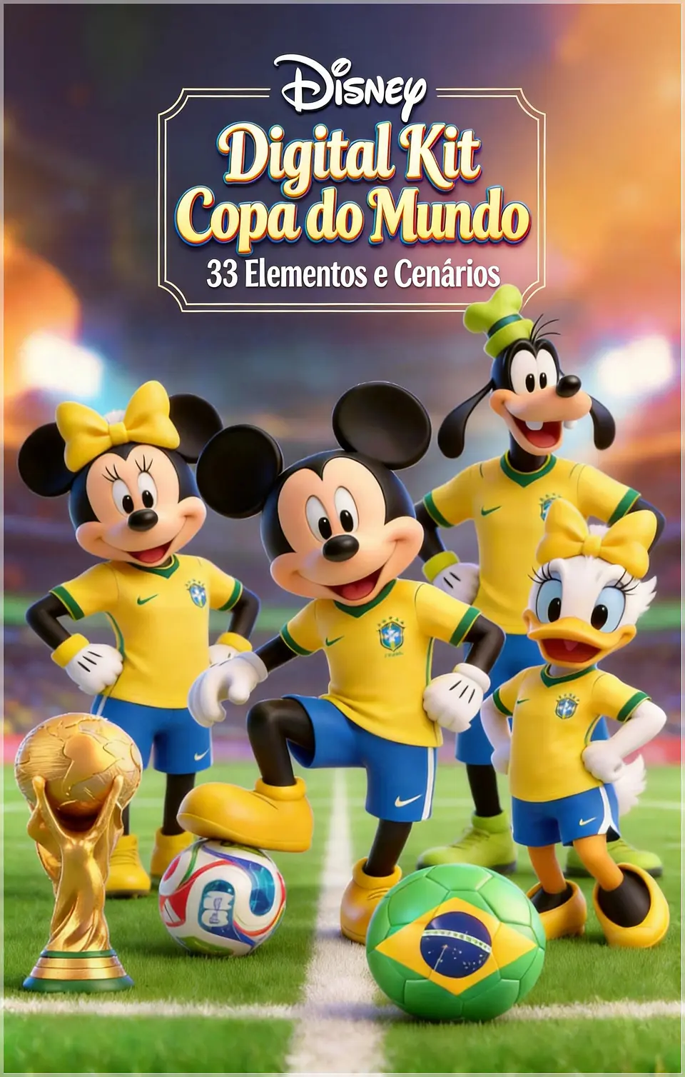 Kit Digital Copa Disney Brasil 56 1