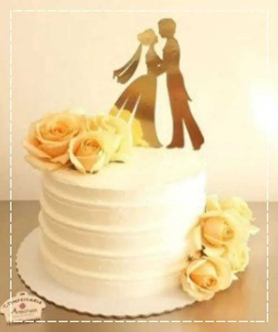 Arquivo de Corte Topo de Bolo Casamento 27 1