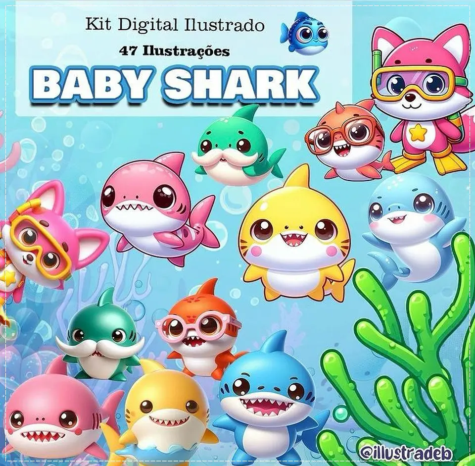 Kit Digital Baby Shark 23 1