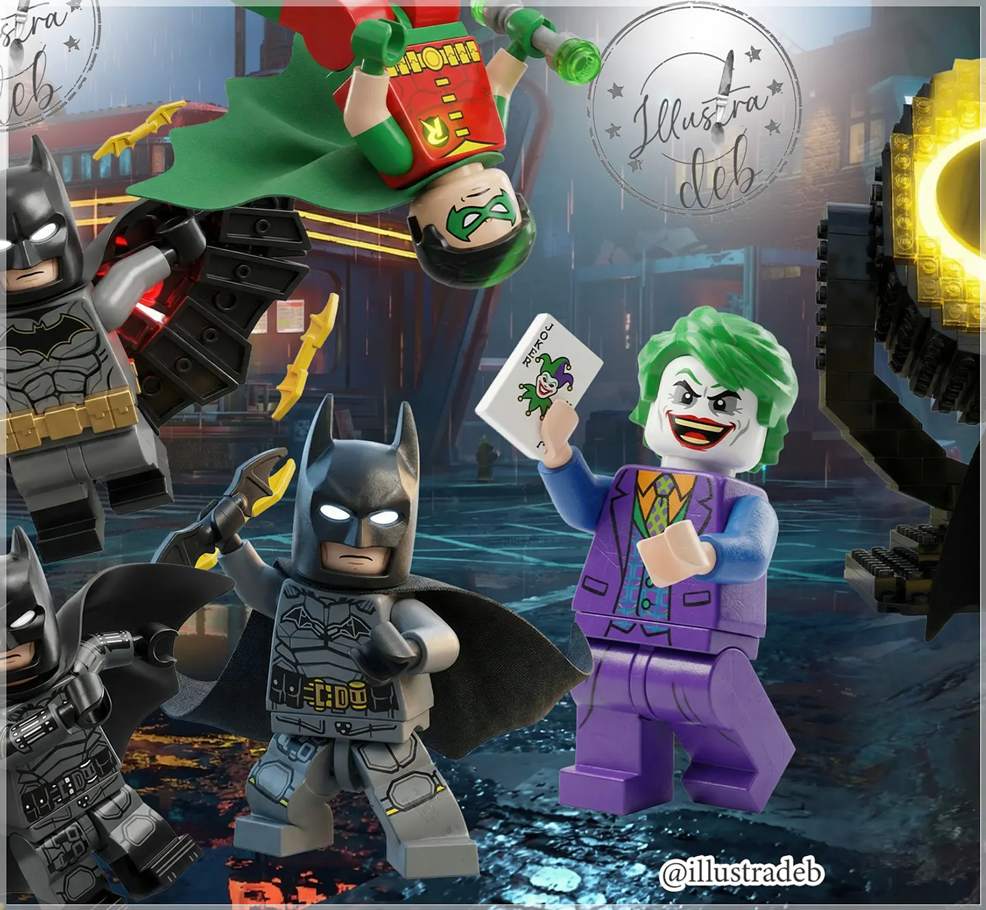 Kit Digital Batman Lego Legacy 27 1