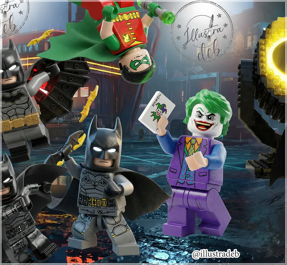 Kit Digital Batman Lego Legacy 27 1