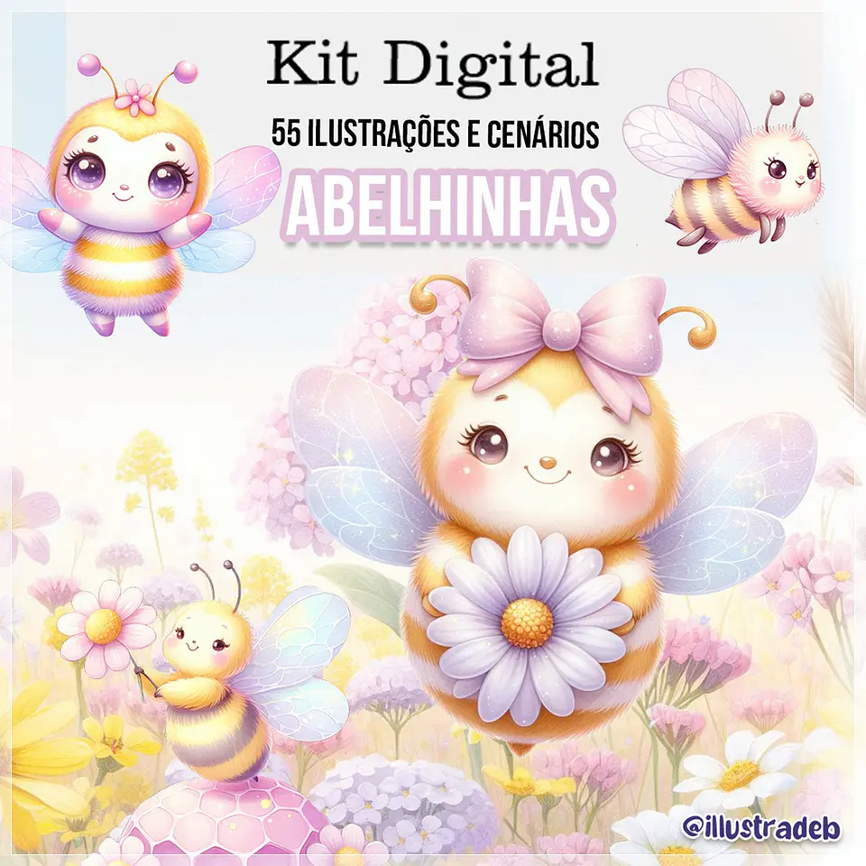 Kit Digital Abelhinha 3 1